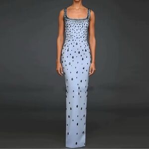 Chic Polka Dot Maxi Dress